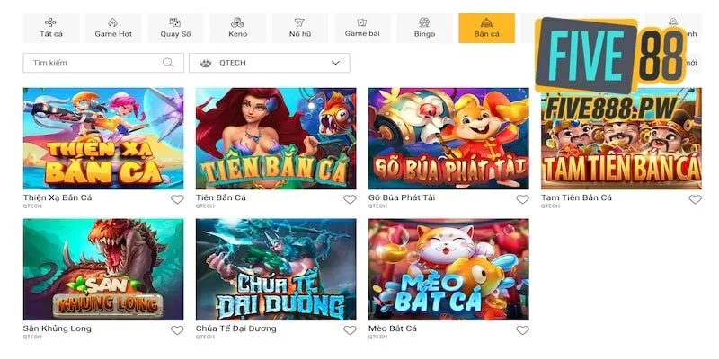 Nhiều trò chơi hay tại Qtech